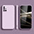 Custodia Silicone Ultra Sottile Morbida 360 Gradi Cover S03 per Samsung Galaxy M31s Lavanda