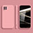 Custodia Silicone Ultra Sottile Morbida 360 Gradi Cover S03 per Samsung Galaxy M32 4G Rosa