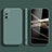 Custodia Silicone Ultra Sottile Morbida 360 Gradi Cover S03 per Samsung Galaxy S20 Lite 5G Verde Notte