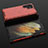Custodia Silicone Ultra Sottile Morbida 360 Gradi Cover S03 per Samsung Galaxy S23 Ultra 5G Rosso