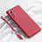 Custodia Silicone Ultra Sottile Morbida 360 Gradi Cover S03 per Vivo X50 Pro 5G Rosso Rosa