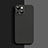 Custodia Silicone Ultra Sottile Morbida 360 Gradi Cover S04 per Apple iPhone 13 Mini Nero