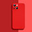 Custodia Silicone Ultra Sottile Morbida 360 Gradi Cover S04 per Apple iPhone 13 Mini Rosso