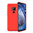 Custodia Silicone Ultra Sottile Morbida 360 Gradi Cover S04 per Huawei Nova 5i Pro Rosso