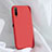 Custodia Silicone Ultra Sottile Morbida 360 Gradi Cover S04 per Huawei Y9s Rosso