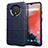 Custodia Silicone Ultra Sottile Morbida 360 Gradi Cover S04 per OnePlus 7T Blu