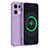 Custodia Silicone Ultra Sottile Morbida 360 Gradi Cover S04 per Oppo Reno8 5G Viola