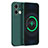 Custodia Silicone Ultra Sottile Morbida 360 Gradi Cover S04 per Oppo Reno8 Pro 5G Verde Notte