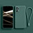 Custodia Silicone Ultra Sottile Morbida 360 Gradi Cover S04 per Samsung Galaxy A32 5G Verde Notte