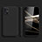 Custodia Silicone Ultra Sottile Morbida 360 Gradi Cover S04 per Samsung Galaxy A71 4G A715 Nero