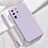 Custodia Silicone Ultra Sottile Morbida 360 Gradi Cover S04 per Samsung Galaxy S20 Ultra 5G Lavanda