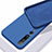 Custodia Silicone Ultra Sottile Morbida 360 Gradi Cover S04 per Xiaomi Mi 10 Pro Blu