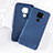 Custodia Silicone Ultra Sottile Morbida 360 Gradi Cover S05 per Huawei Mate 30 Lite Blu