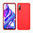 Custodia Silicone Ultra Sottile Morbida 360 Gradi Cover S05 per Huawei Y9s Rosso