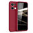 Custodia Silicone Ultra Sottile Morbida 360 Gradi Cover S05 per Oppo Reno8 Pro+ Plus 5G Rosso