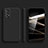 Custodia Silicone Ultra Sottile Morbida 360 Gradi Cover S05 per Samsung Galaxy A32 5G Nero