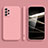 Custodia Silicone Ultra Sottile Morbida 360 Gradi Cover S05 per Samsung Galaxy A52 5G Rosa
