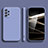 Custodia Silicone Ultra Sottile Morbida 360 Gradi Cover S05 per Samsung Galaxy M32 5G Grigio Lavanda