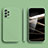 Custodia Silicone Ultra Sottile Morbida 360 Gradi Cover S05 per Samsung Galaxy M32 5G Verde Pastello