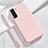 Custodia Silicone Ultra Sottile Morbida 360 Gradi Cover S05 per Samsung Galaxy S22 Plus 5G Rosa