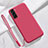 Custodia Silicone Ultra Sottile Morbida 360 Gradi Cover S05 per Samsung Galaxy S22 Plus 5G Rosso