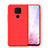Custodia Silicone Ultra Sottile Morbida 360 Gradi Cover S06 per Huawei Nova 5z Rosso