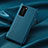 Custodia Silicone Ultra Sottile Morbida 360 Gradi Cover S06 per Huawei P40 Blu