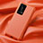 Custodia Silicone Ultra Sottile Morbida 360 Gradi Cover S06 per Huawei P40 Pro+ Plus Arancione