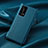 Custodia Silicone Ultra Sottile Morbida 360 Gradi Cover S06 per Huawei P40 Pro+ Plus Blu