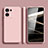 Custodia Silicone Ultra Sottile Morbida 360 Gradi Cover S06 per Oppo Reno8 5G Rosa