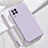 Custodia Silicone Ultra Sottile Morbida 360 Gradi Cover S06 per Samsung Galaxy A12 Lavanda