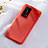 Custodia Silicone Ultra Sottile Morbida 360 Gradi Cover S07 per Huawei P40 Pro+ Plus Rosso