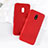 Custodia Silicone Ultra Sottile Morbida 360 Gradi Cover S07 per Xiaomi Redmi 8A Rosso