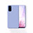 Custodia Silicone Ultra Sottile Morbida 360 Gradi Cover T01 per Huawei Honor V30 5G Cielo Blu