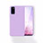 Custodia Silicone Ultra Sottile Morbida 360 Gradi Cover T01 per Huawei Honor V30 5G Viola