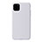 Custodia Silicone Ultra Sottile Morbida 360 Gradi Cover Y01 per Apple iPhone 11 Pro Bianco