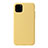 Custodia Silicone Ultra Sottile Morbida 360 Gradi Cover Y01 per Apple iPhone 11 Pro Giallo