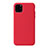 Custodia Silicone Ultra Sottile Morbida 360 Gradi Cover Y01 per Apple iPhone 11 Pro Max Rosso Rosa