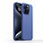 Custodia Silicone Ultra Sottile Morbida 360 Gradi Cover YK1 per Apple iPhone 13 Pro Blu