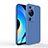 Custodia Silicone Ultra Sottile Morbida 360 Gradi Cover YK1 per Huawei P60 Pro Blu