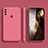 Custodia Silicone Ultra Sottile Morbida 360 Gradi Cover YK1 per Samsung Galaxy A11 Rosa Caldo