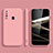 Custodia Silicone Ultra Sottile Morbida 360 Gradi Cover YK1 per Samsung Galaxy A20s Rosa