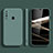 Custodia Silicone Ultra Sottile Morbida 360 Gradi Cover YK1 per Samsung Galaxy A20s Verde Notte