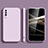Custodia Silicone Ultra Sottile Morbida 360 Gradi Cover YK1 per Samsung Galaxy A70S Lavanda