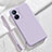 Custodia Silicone Ultra Sottile Morbida 360 Gradi Cover YK1 per Vivo Y77e t1 Lavanda