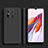 Custodia Silicone Ultra Sottile Morbida 360 Gradi Cover YK1 per Xiaomi Redmi 12C 4G Nero