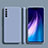 Custodia Silicone Ultra Sottile Morbida 360 Gradi Cover YK1 per Xiaomi Redmi Note 8 (2021) Grigio Lavanda