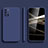 Custodia Silicone Ultra Sottile Morbida 360 Gradi Cover YK2 per Samsung Galaxy A31 Blu