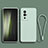 Custodia Silicone Ultra Sottile Morbida 360 Gradi Cover YK2 per Xiaomi Poco F5 Pro 5G Verde Pastello