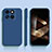 Custodia Silicone Ultra Sottile Morbida 360 Gradi Cover YK3 per Xiaomi Mi 14 5G Blu